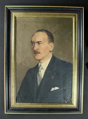 Bolesław Nawrocki (1877-1946), portret Ryszarda Kanenberga dyrektora fabryki Krusche i Ender, Pabianice (193)