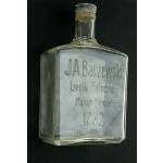 II RP, Bottle 1l J.A. Barczewski, Lviv-Pologne, Maison Fondee 1782 (361)