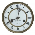 Pendulum clock mechanism, France (406)