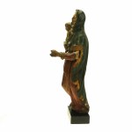 Madonna con Gesù, scultura, legno, seconda metà del XVI secolo, Francia (923).