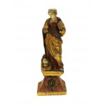 Relic of St. Catherine of Alexandria patron saint of min. teachers, lawyers and notaries. 18th century (932)