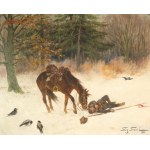 Felix FRANIĆ (1871-1937), Death of a Lancer, 1921 (940)