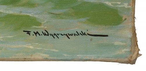 Feliks Michał Wygrzywalski (1875 - 1944), Rybacy ciągnący sieci (941)
