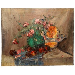 Włodzimierz Terlikowski (1873 - 1951), Natura morta con fiori (943)