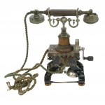 Ericson telephone apparatus model 1895, Tsarist Russia (944)
