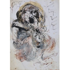 Zdzislaw Lachur, Character With Lamb,