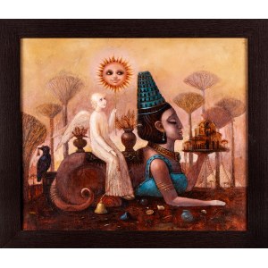 Olena Matsehora, Orchard of the Sun, 2018