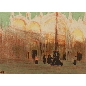 Jan Stanislawski (1860 Olszana, Ukraine - 1907 Cracovie), place Saint-Marc