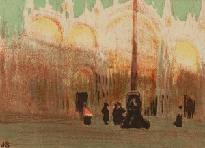 Jan Stanisławski (1860 Olszana, Ukraina - 1907 Kraków), Plac św. Marka
