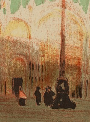 Jan Stanisławski (1860 Olszana, Ukraina - 1907 Kraków), Plac św. Marka