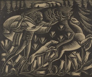 Władysław Skoczylas (1883 Wieliczka - 1934 Warszawa), Łowy