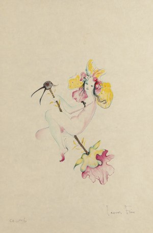 Leonor Fini (1918 Buenos Aires - 1996 Paryż), Elf