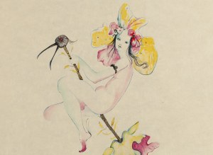 Leonor Fini (1918 Buenos Aires - 1996 Paryż), Elf