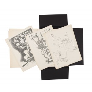 Ossip Zadkine (1890 Smolensk - 1967 Parigi), Euripide, le opere di Eracle (Euripides, Die Arbeiten des Herakles), 1960