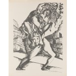 Ossip Zadkine (1890 Smolensk - 1967 Parigi), Euripide, le opere di Eracle (Euripides, Die Arbeiten des Herakles), 1960