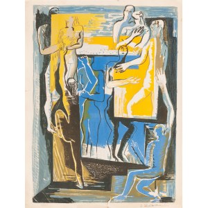 Ossip Zadkine (1890 Smolensk - 1967 Paříž), Marioneta