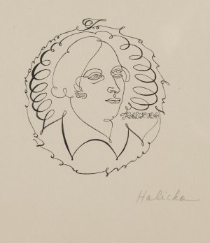 Alicja Halicka (1894 Kraków - 1975 Kraków), Autoportret
