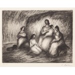 Louis Lille (1897 Podwłoczyska nad Zbruczem - 1957 Paříž), Portfolio dvanácti leptů Douze gravures, 1958