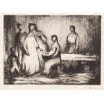 Louis Lille (1897 Podwłoczyska nad Zbruczem - 1957 Paříž), Portfolio dvanácti leptů Douze gravures, 1958