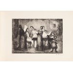 Louis Lille (1897 Podwłoczyska nad Zbruczem - 1957 Paříž), Portfolio dvanácti leptů Douze gravures, 1958