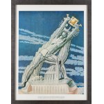 Stanisław Szukalski (1893 Warta près de Sieradz - 1987 Los Angeles), Kopernik poskramiający słońce, 1973