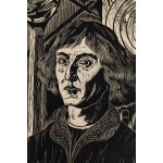Stefan Rassalski (1910 Symons - 1972 Warsaw), Copernicus in the studio, 1956
