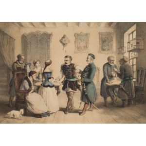Autor neznámý, Pan Franciszek Ołtarzowski w Imieniu P. Paska w ozdobnéy mowie nadda prezentie Pannie Teresa Krosnowskiej Podczaszanka Rawskiey etc., 1848-49