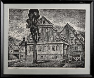 Zygmunt ACEDAŃSKI (1909-1991), Papiernia w Dusznikach Zdrój