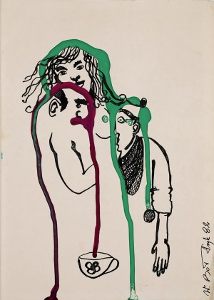 Wiesław BOŁTRYK (1954 - 2022), Trzy postacie, 1982
