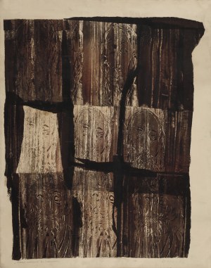 Jerzy HURA (ur. 1930), Impresje wschodnie nr 3, 1963