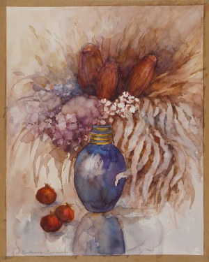Adolf INATOWICZ-ŁUBIAŃSKI (1892-1971), Fleurs dans un vase