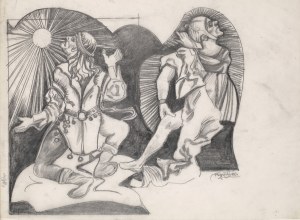 Janusz KIJAŃSKI (1946-2011), Ku słońcu, 1989