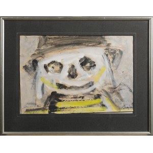 Józef SZAJNA (1922 - 2008), Złośnica II z cyklu Maski i gęby 1996