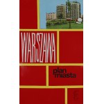 Ewa WIECZOREK (1947-2011), Projekt okładki. Warszawa. Plan miasta