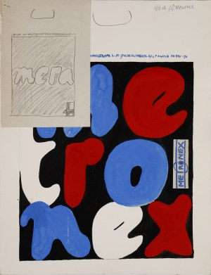 Ewa WIECZOREK (1947-2011), Metronex.poster designs, set of two works