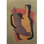 Hanna KRZETUSKA-GEPPERT (1903-1999), Kompozycja abstrakcyjna, 1957?
