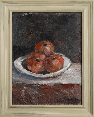 Andrzej KURZAWSKI (1928 - 2012), Martwa Natura z jabłkami, 1968