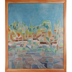 Kazimierz OSTROWSKI (1917-1999), Pejzaż, 1978