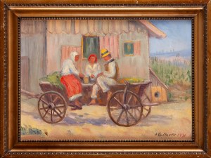 Artur RUTKOWSKI XX w., Na wozie 1932 (?)
