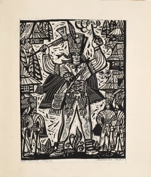 Zbigniew RYCHLICKI (1922-1989), Zbójnicy, 1959
