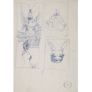 Franciszek STAROWIEYSKI (1930-2009), Szkic dwustronny