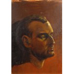 Maria STĘPIŃSKA (ur. 1925), Portret mężczyzny, 1954
