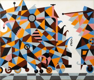 Jacek WRÓBLEWSKI (ur. 1945), Machina VIII, 2024