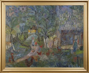Krzysztof ZEYDLER ZBOROWSKI (1921 - 1991), Lato na wsi