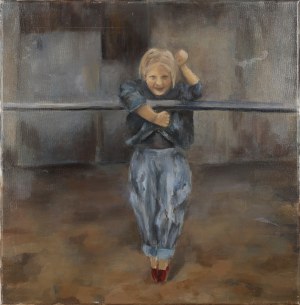 INDEPENDENT PAINTER (20th - 21st century), Girl on a Clapboard, 2008/09