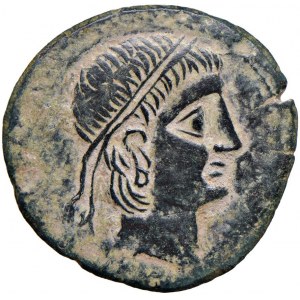 Greek Coins - § IBERIA Castulo (ca. 195-179 BC) AE ...