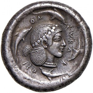 Monnaies grecques - § SICILE Syracuse - époque de Hiéron Ier ec...