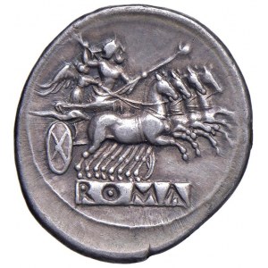 Monnaies romaines républicaines - § (225-212 av. J.-C.) Didrachme - D/...