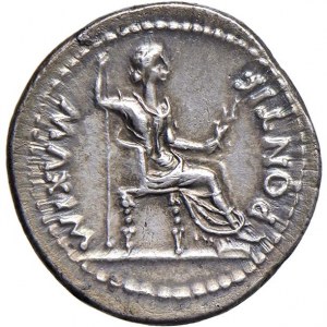 Monnaies romaines impériales - § Tibère (14-37) Denier - D/ T...