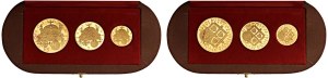 Foreign coins - CZECHOSLOVAKIA (1960-1989) Series of 3 m...